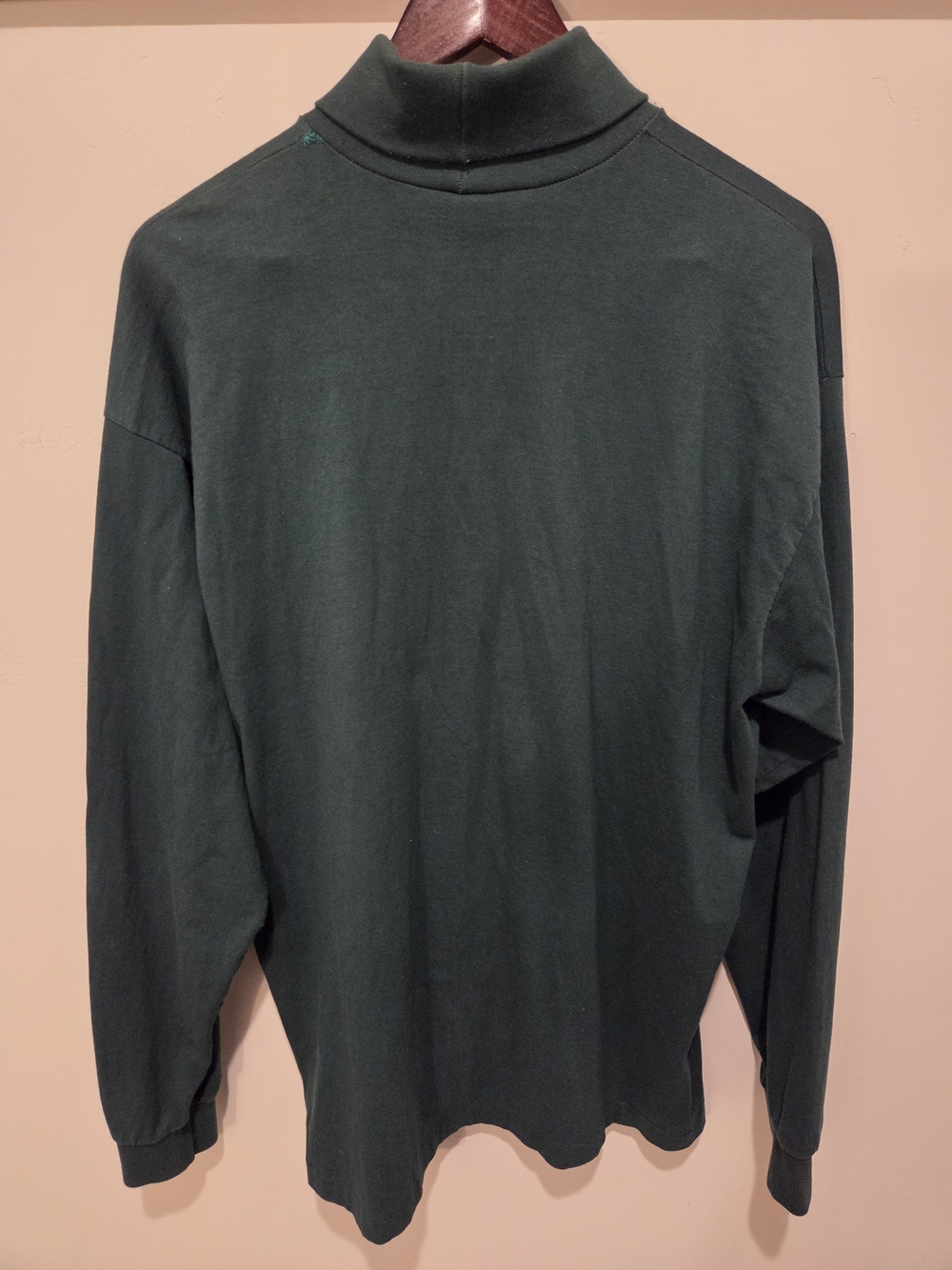 Vintage 90s Green Bay Packers NFL Football Turtleneck Long-Sleeve - Picture 9 of 10